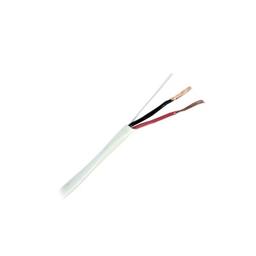 Bobina de 305 metros /  2 x 18 AWG /  Cable / Blanco / Para aplicaciones de Alarma / Audio / Control de Acceso / Certificado UL / Resistente al fuego / Para interior.