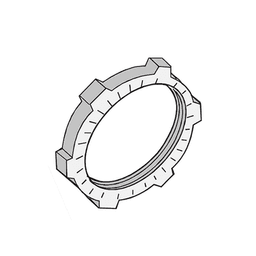 Contratuerca Metálica Zamac de 1 1/4" (32 mm).