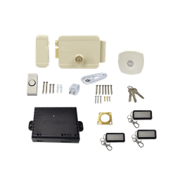 Kit Cerradura Eléctrica 321DC  Izquierda y Hub para Apertura a través de Smartphone,  Compatible con YALE CONNECT