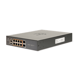 Switch PoE cnMatrix Ex1010-P / 8 Puertos Gigabit PoE 802.3af/at + 1 SFP / Capa 2 / Gestión en la Nube Gratuito