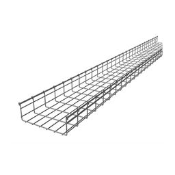 Charola Tipo Malla 116/300 mm, Acabado Electro Zinc, Hasta 554 Cables Cat6, Tramo de 3 Metros