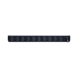 PDU Básico Para Distribución de Energía, Con 10 Tomas NEMA 5-15R Traseras, 1UR, 15 Amp, 120 Vca