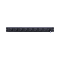 PDU Básico Para Distribución de Energía, Con 8 Tomas NEMA 5-15R Traseras, 1UR, 15 Amp, 120 Vca