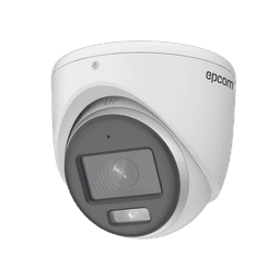 [ColorVu] Turret TURBOHD 3K (5 Megapixel) / Lente 2.8 mm / Micrófono Integrado / Imagen a Color 24/7 / 20 mts Luz Blanca / Exterior IP67 / dWDR / 4 Tecnologías