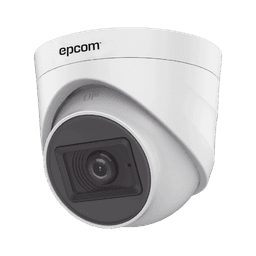 AUDIO POR COAXITRON / Domo TURBOHD 2 Megapixel (1080p) / Gran Angular 106° / Lente 2.8 mm / 20 mts IR EXIR / Interior / 4 Tecnologías / dWDR