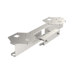 Base Doble para Lámpara de Obstrucción EI-GSLSE. Compatible con tubo hasta 1-1/4".