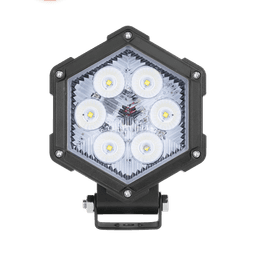 Luz de Trabajo Ultra brillante, 6 Led, 2200 Lumenes, 30 watts, 12-24 Vcc