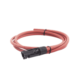 Cable Fotovoltaico, 1.5 m, Rojo, Calibre 10 AWG con Terminal MC4-M en un Extremo