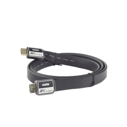 Cable HDMI versión 2.0 plano de 1M (3.2 ft) optimizado para resolución 4K ULTRA HD