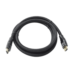 Cable HDMI Ultra-Resistente Redondo de 1.8m ( 5.9 ft ) Optimizado para Resolución 4K ULTRA HD 