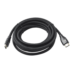 Cable HDMI Ultra-Resistente Redondo de 5m (16.4 ft) Optimizado para Resolución 4K ULTRA HD 