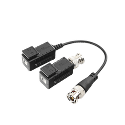 Kit de Transceptores (Baluns) con Terminal PUSH SUPERIOR, Resolución 4K , Cable flexible COAXIAL Blindado / COAXITRON / AUDIO POR COAXITRON / Menu OSD /Conector 100% COBRE / protección TVS, Calidad PREMIUM