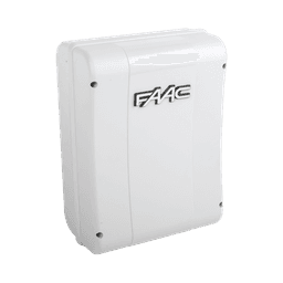 Cuadro de mando FAAC E024S para operadores abatibles  FAAC S418 y FAAC 770N 