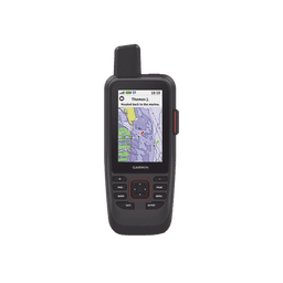 GPS portátil GPSMAP 86sci con mapa BlueChart® g3, comunicación satelital InReach, incluye batería interna recargable.