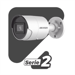 Bala IP 6 Megapixel / Lente 2.8 mm / 40 mts IR EXIR /Exterior IP67 / WDR 120 dB / PoE / Micrófono Integrado / Videoanaliticos (Filtro de Falsas Alarmas) / Metal / MicroSD / ONVIF / ACUSEARCH