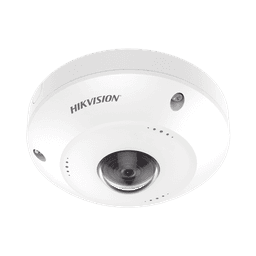 Fisheye IP 4 Megapixel / Panorámica 180° - 360° / Exterior IP67 / IK10 / PoE / Múltiples Vistas por iVMS-4200