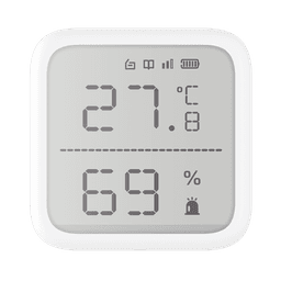 (AX PRO) Detector de Temperatura y Detector de Humedad Inalámbrico / 2.7" de Tamaño / Uso en Interior / Rango de Detección desde  -35°C hasta 99°C