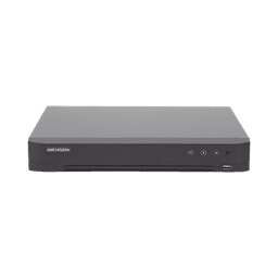 DVR 8 Canales TurboHD + 4 Canales IP / 5 Megapixel - 3K Lite / Acusense (Evita Falsas Alarmas) / Audio por Coaxitron / 1 Bahía de Disco Duro / H.265+ / Salida de Video en Full HD