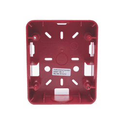 Caja Trasera Roja De Montaje Para Sirena/Estrobo Serie HE (0500-06360) De Hochiki 