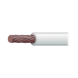 Cable Eléctrico de Cobre Recubierto THW-LS Calibre 12 AWG 19 Hilos Color Blanco (100 metros)