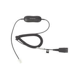 Jabra GN1200 cable enroscado con conexión QD y RJ-9 (88011-99)