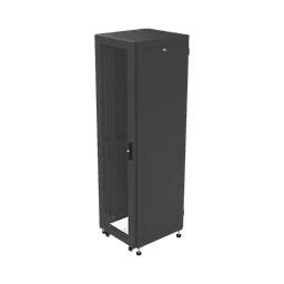 Gabinete para Telecomunicaciones Rack Estándar de 19", 42UR, 600 mm Ancho x 600 mm Profundidad. Fabricado en Acero.