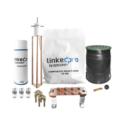 Kit de puesta a tierra LinkedPro, para protección de hasta 30 Amp.