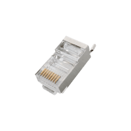 Conector RJ45 para Cable FTP/STP Categoría 5E - Blindado con pin a tierra