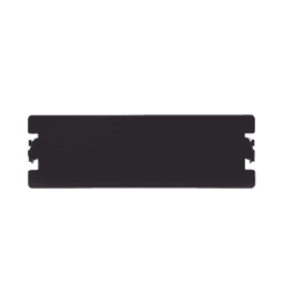 Placa ciega color negro para Distribuidor de Fibra Óptica LP-ODF-8024