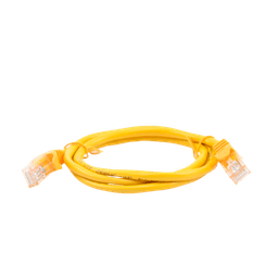 Cable de parcheo UTP Cat5e - 1 m - amarillo