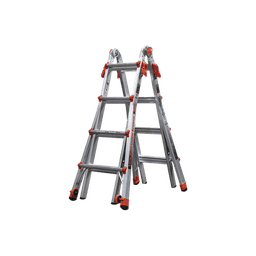 Escalera Multi-Posiciones de 5.18 m (17') para Superficies Inclinadas  (SKU 15417-001).