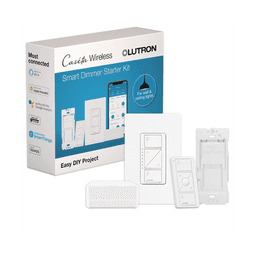 (Caseta Wireless) Kit Hub controlador, atenuador (dimmer), control y tapa.