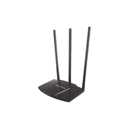 Router N de alta potencia 300 Mbps / 1 Puerto WAN 10/100 / 3 Puertos LAN 10/100 / Chip PA (potencia transmisión 2x) / 3 Antenas de 7 dBi