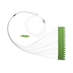 Divisor Óptico (Splitter) Tipo PLC, de 1x16, Con Conector de Entrada SC/APC y Conectores de Salida SC/APC