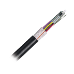 Cable de Fibra Óptica de 24 hilos, OSP (Planta Externa), No Armada (Dieléctrica), 250um, Monomodo OS2, Precio Por Metro