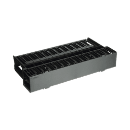 Organizador de Cables Horizontal NetManager, Doble (Frontal y Posterior), Para Rack de 19in, 2UR