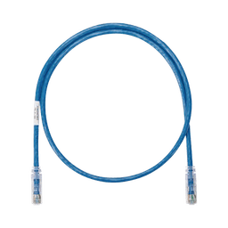 Cable de parcheo UTP Categoría 5e, con plug modular en cada extremo - 1 ft. - Azul