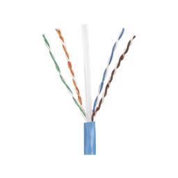 Bobina de Cable UTP 305 m. de Cobre, PanNet, Azul, Categoría 5e (24 AWG), PVC (CM), de 4 pares