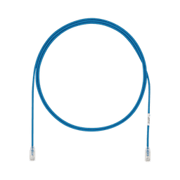 Cable de Parcheo UTP Cat6A, CM/LSZH, Diámetro Reducido (28AWG), Color Azul, 10ft