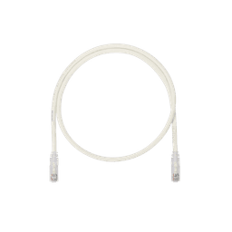 Cable de Parcheo UTP, Cat6A, 24 AWG, CM, Color Blanco, 5ft