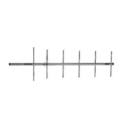 Antena Yagi Direccional para Base, 150-174 MHz, 10.2 dB de ganancia, 6 elementos, 250 Watt.