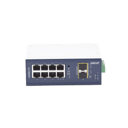 Switch Industrial Administrable Capa 2, 8 Puertos 10/100/1000T, 2 Puertos SFP 1G / 2.5 G BASE X