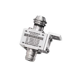 Protector RF Coaxial Para 10 - 1000 MHz de Ceja Frontal y Conectores N Hembra en Ambos Lados, 50 Ω