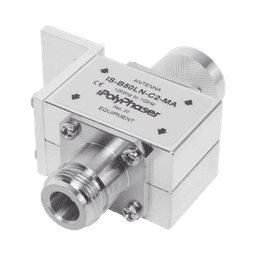 Protector RF Coaxial Para 10 a 1000 MHz Con Ceja Frontal Con Conectores N Macho y N-Hembra, 50 Ω