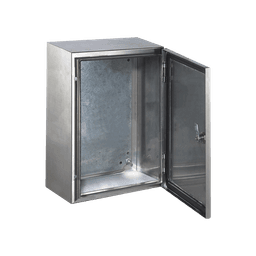 Gabinete de Acero Inoxidable IP66 Uso en Intemperie (300 x 400 x 200 mm) con Placa Interna Galvanizada.