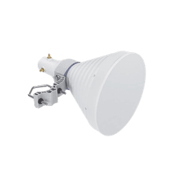 Antena Sectorial Simétrica Starter Horn de 30º, 5150 - 5950 MHz, ganancia de 18 dBi, conexión directa con radios IS-5AC, PS-5AC y IS-M5, conexión RP-SMA 