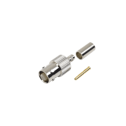 Conector BNC Hembra de anillo plegable para cable RG-58/U, RG-142/U.