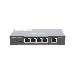 Switch Administrable PoE con 5 puertos Gigabit, 4 PoE 802.3af/at, gestión gratuita desde la nube, 54w