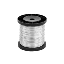 Bobina de 500 Metros / Cable de Aluminio Reforzado / 16 AWG / Para Intemperie / Ideal para Cercas Electrificadas.