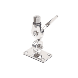 Montaje rotativo de acero inoxidable, 4 posiciones, rosca estándar 1”-14 